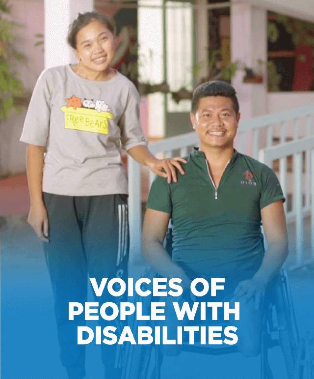voices of people with disabilities